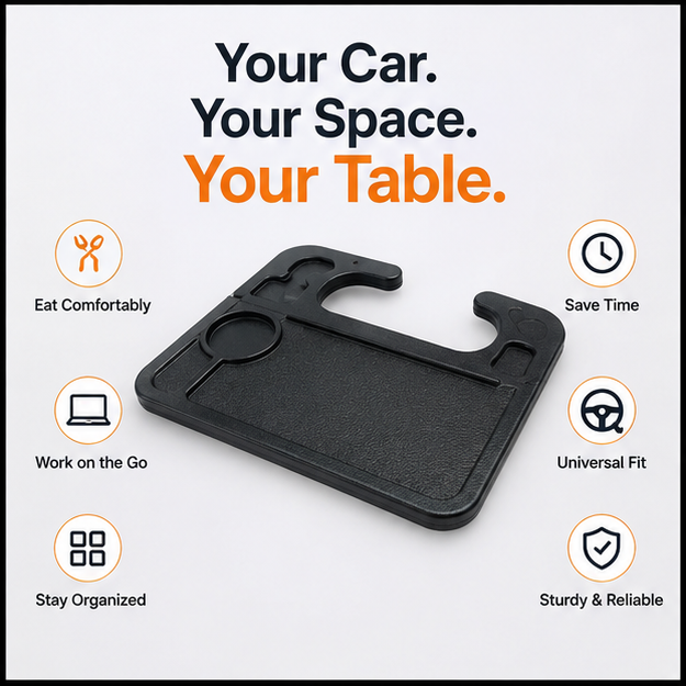 Car Steering Wheel Tray