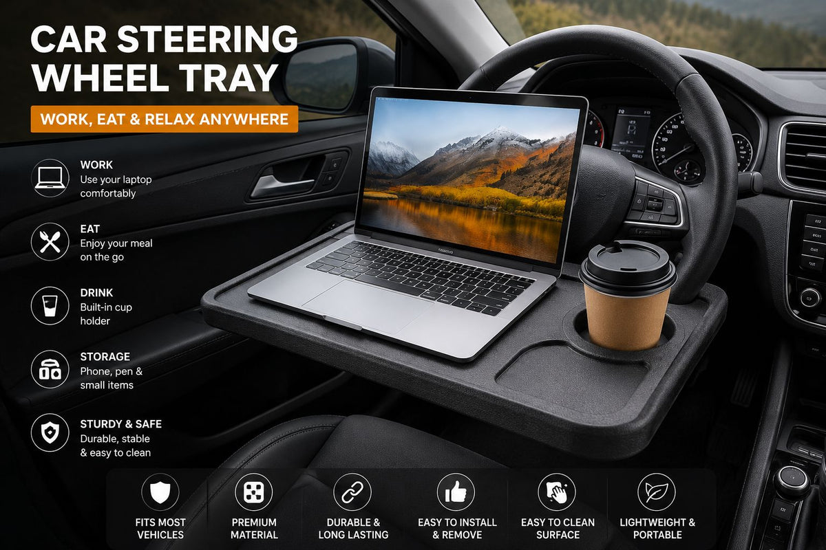 Car Steering Wheel Tray